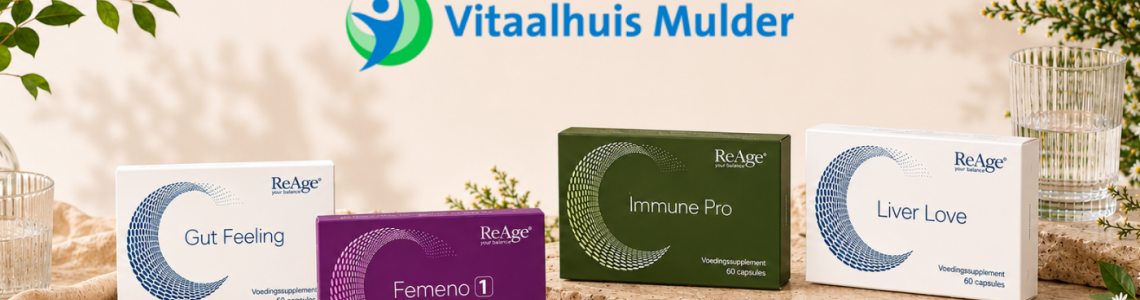 ReAge Products Now Available at Vitaalhuis Mulder